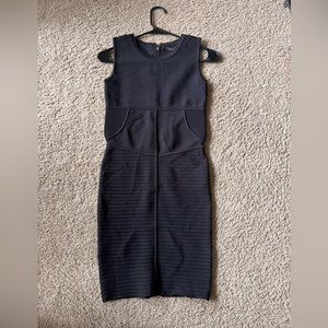 BCBG MAXAZRIA MIDI BODYCON DRESS